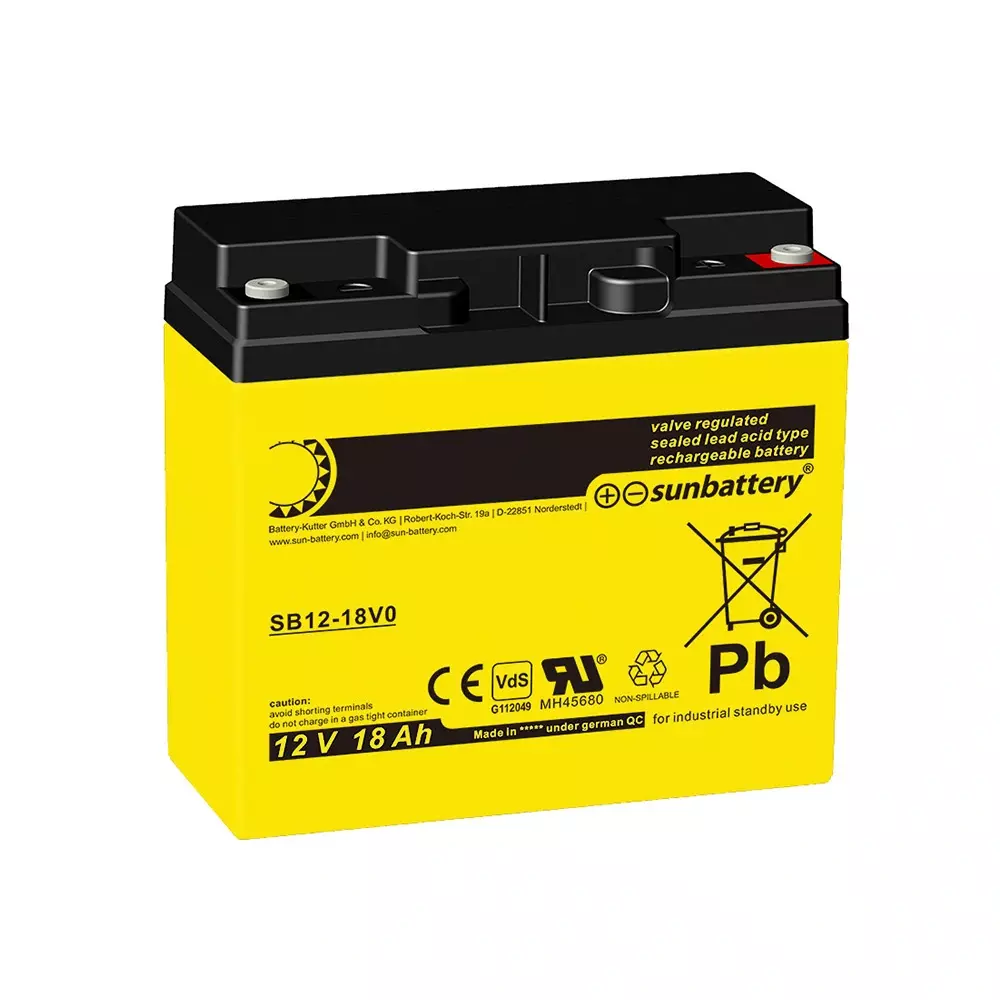 OGIV AGM (Vlies) Batterie 12V | 18Ah passend für RZB 67000.0.158 OGIV AGM (Vlies) Batterie 12V | 18Ah passend für RZB 67000.0.158