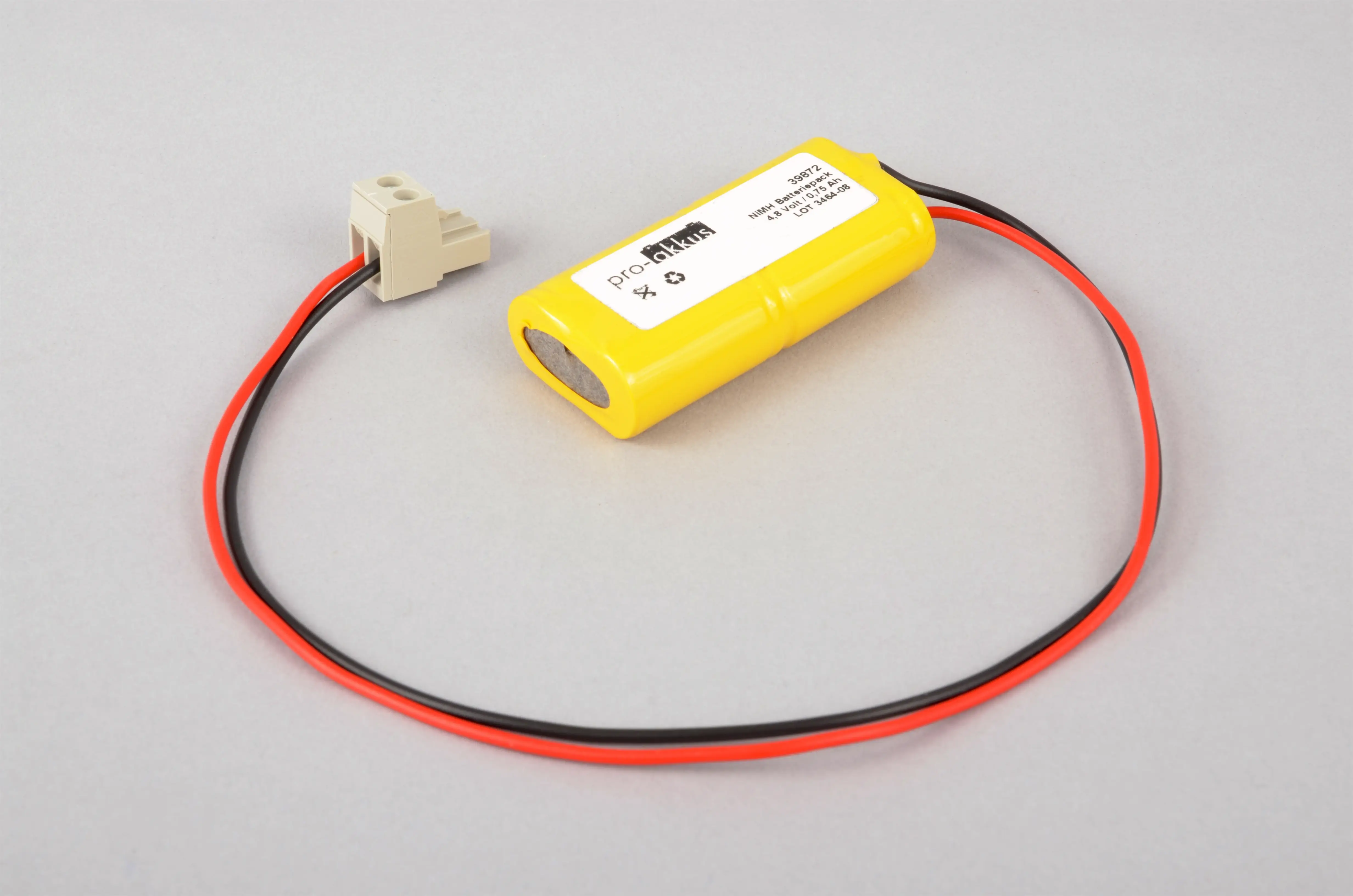 NiMH Notbeleuchtung Akku 4,8V / 0,75Ah für Heinrich SW8ELL3-L-BU-WA online bei pro-akkus kaufen