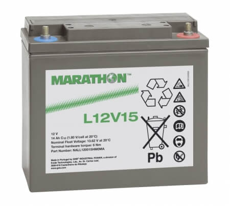 Exide Marathon L12V15 12V 14,4Ah Bleiakku