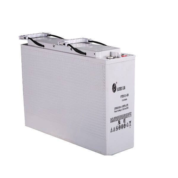 Sacred Sun FTB12-80 Batterie 12V 80Ah Long Life Frontterminal Akku