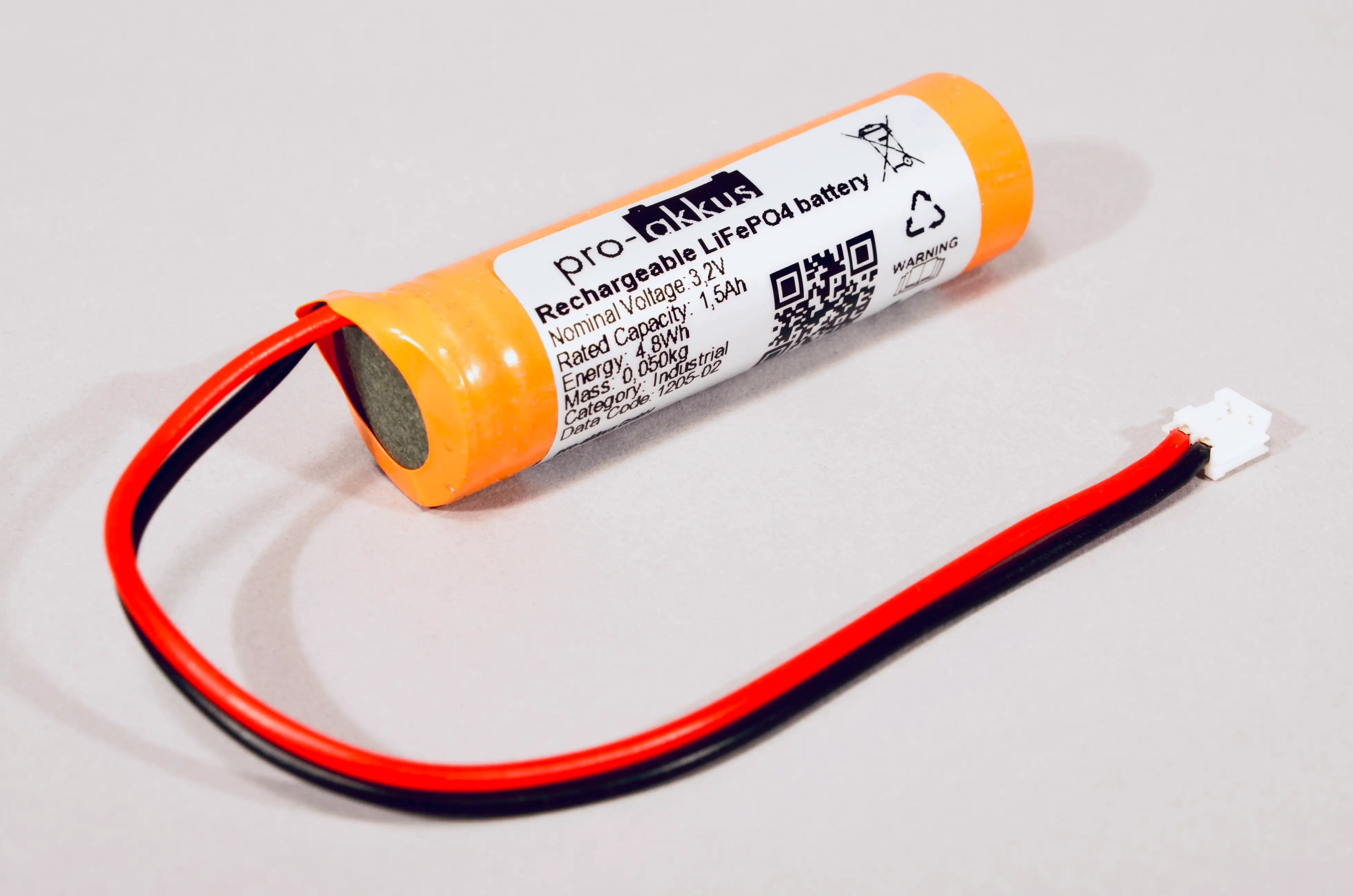 ELUBAT 275811 kompatibler Notbeleuchtung Akku 3,2V 1,5Ah LiFePO4