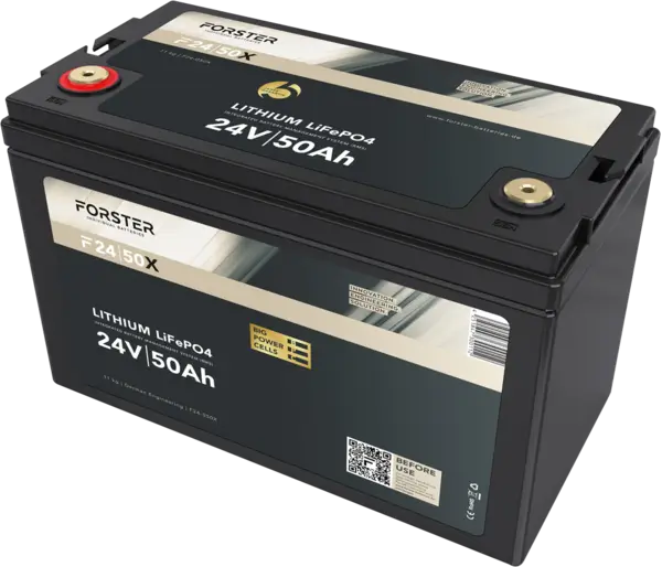 FORSTER F24-050X Lithium LiFePO4 Batterie - 25,6V | 50Ah online bei pro-akkus kaufen