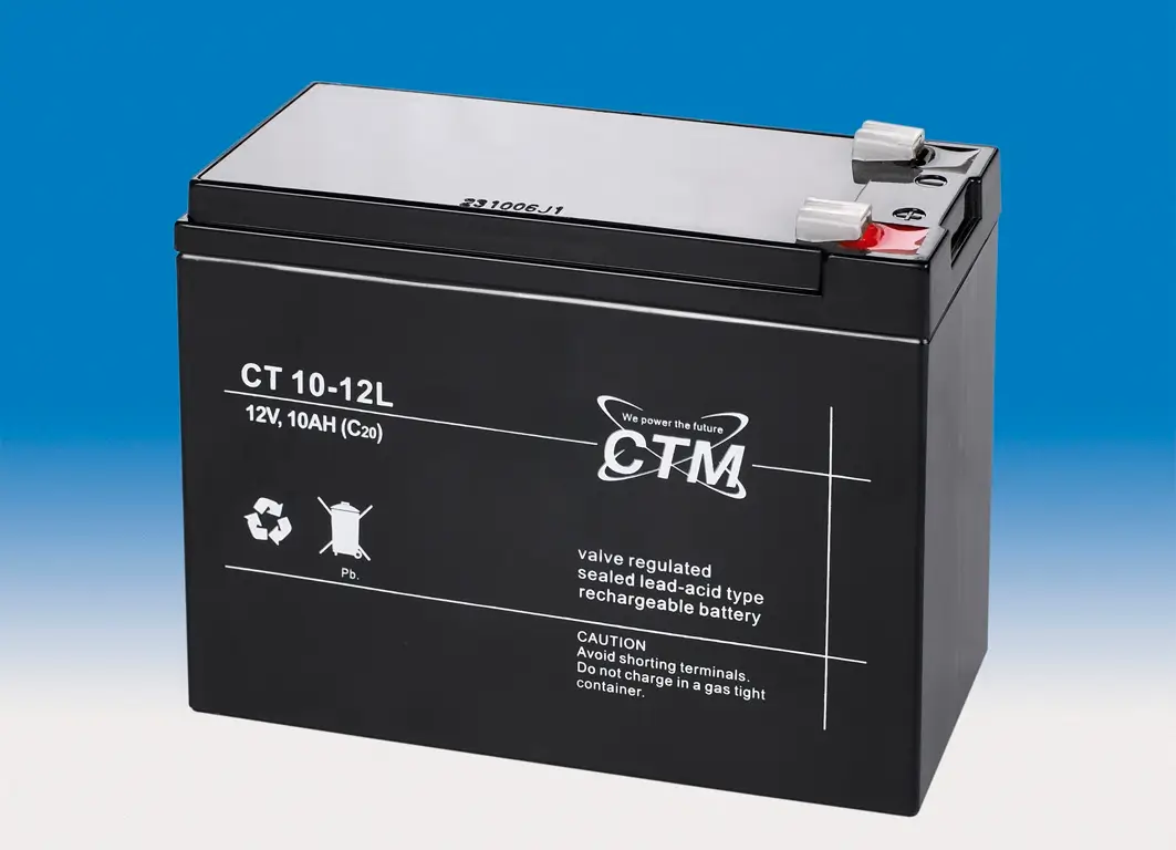 CTM CT10-12L - 12V | 10Ah AGM Bleiakku CTM CT10-12L - 12V | 10Ah AGM Bleiakku