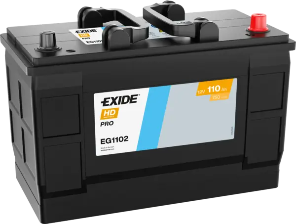 Exide HD PRO EG1102 Lkw Batterie - 12V 110Ah online bei pro-akkus kaufen
