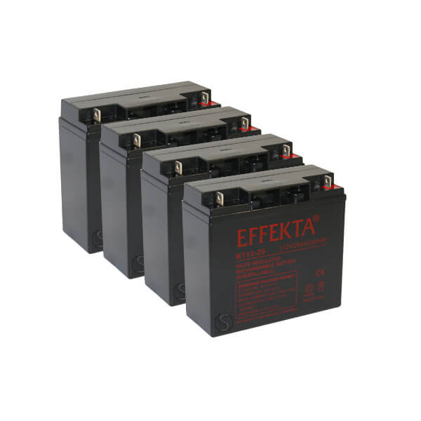 Akkusatz für Elektro Kinderquad Panther 1000 Watt - 4 x 12V / 20Ah AGM Batterien Akkusatz für Elektro Kinderquad Panther 1000 Watt - 4 x 12V / 20Ah AGM Batterien
