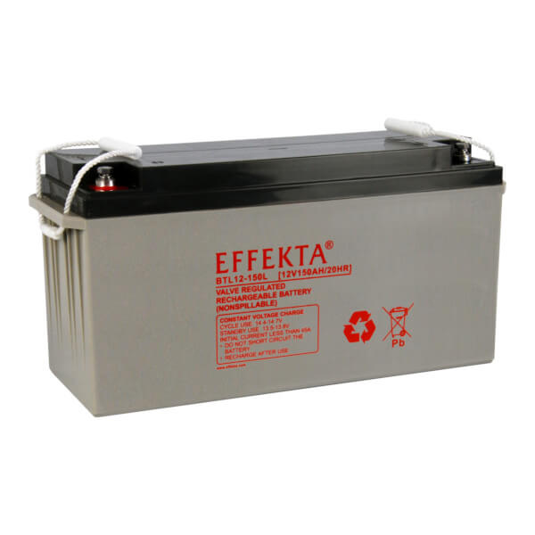 Effekta BTL12-150L 12V 150Ah Blei-Akku / AGM Batterie Effekta BTL12-150L 12V 150Ah Blei-Akku / AGM Batterie