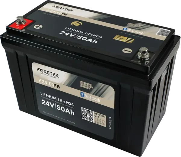 FORSTER F24-050FBS Lithium LiFePO4 Batterie - 25,6V | 50Ah online bei pro-akkus kaufen
