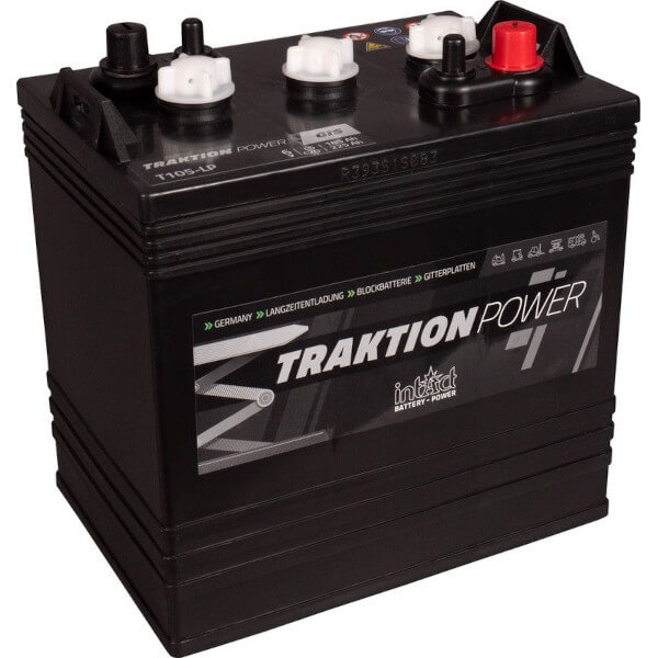 intAct T105-LP | 6V 225Ah Deep Cycle Nassbatterie