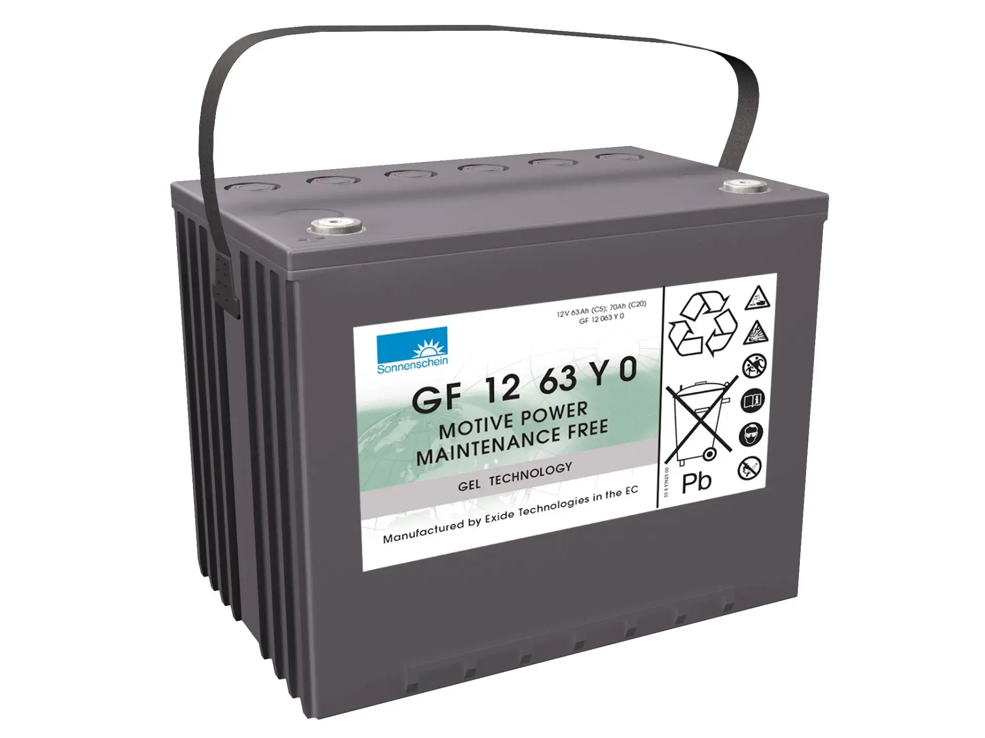 Blei-Gel Akku für Reinigungsautomat RA 35|B 10 - 12V / 70Ah Zyklenfest Blei-Gel Akku für Reinigungsautomat RA 35|B 10 - 12V / 70Ah Zyklenfest