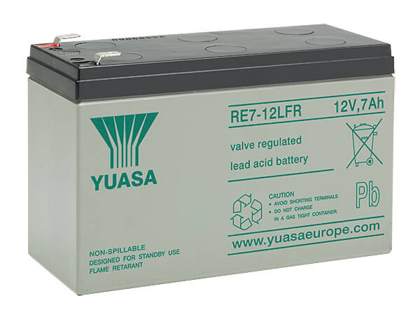 Yuasa RE7-12L 12V 7Ah Blei-Akku / AGM Batterie Yuasa RE7-12L 12V 7Ah Blei-Akku / AGM Batterie