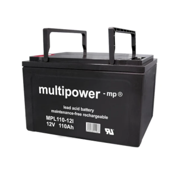 Multipower MPL110-12I - 12V 110Ah AGM Akku Longlife Multipower MPL110-12I - 12V 110Ah AGM Akku Longlife