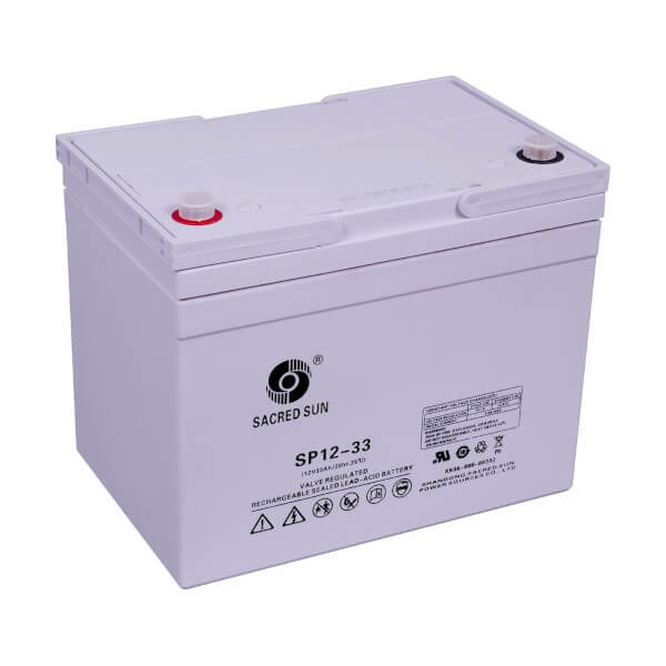 Sacred Sun SP12-33 AGM Batterie 12V 33Ah Long Life Akku online bei pro-akkus kaufen