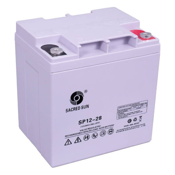 Sacred Sun SP12-28 AGM Batterie 12V 28Ah Long Life Akku online bei pro-akkus kaufen