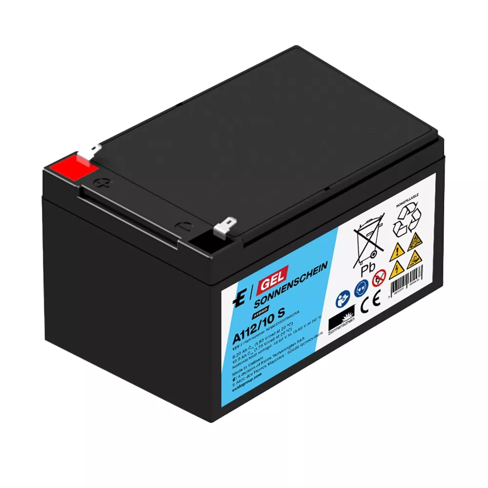 Sonnenschein Hybrid A112/10S 12V 10Ah Gel-Batterie (VRLA)
