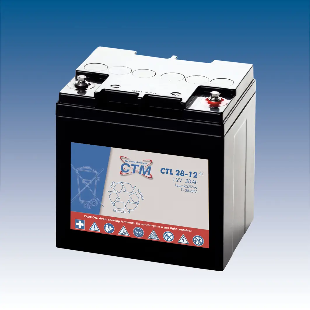 CTM CTL28-12 - 12V | 28Ah AGM Bleiakku Longlife CTM CTL28-12 - 12V | 28Ah AGM Bleiakku Longlife