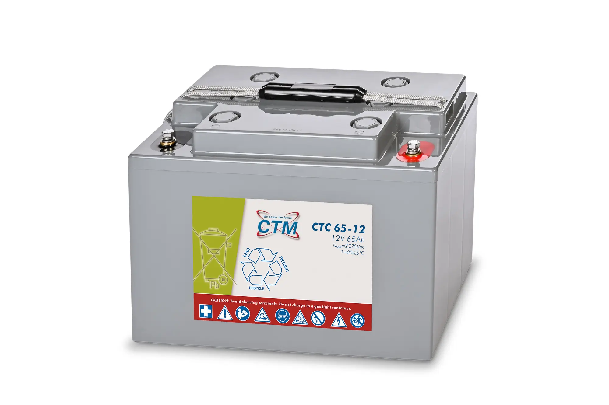 CTM CTC65-12 - 12V | 65Ah Blei-Gel Akku CTM CTC65-12 - 12V | 65Ah Blei-Gel Akku