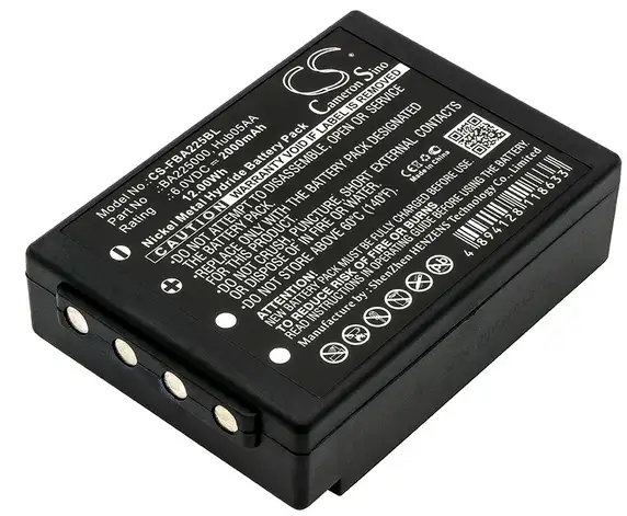 Akku für Kransteuerung HBC BA205000, BA205030, BA206000, BA206030, BA225000, BA225030 NiMH - 6V/1,5Ah 
