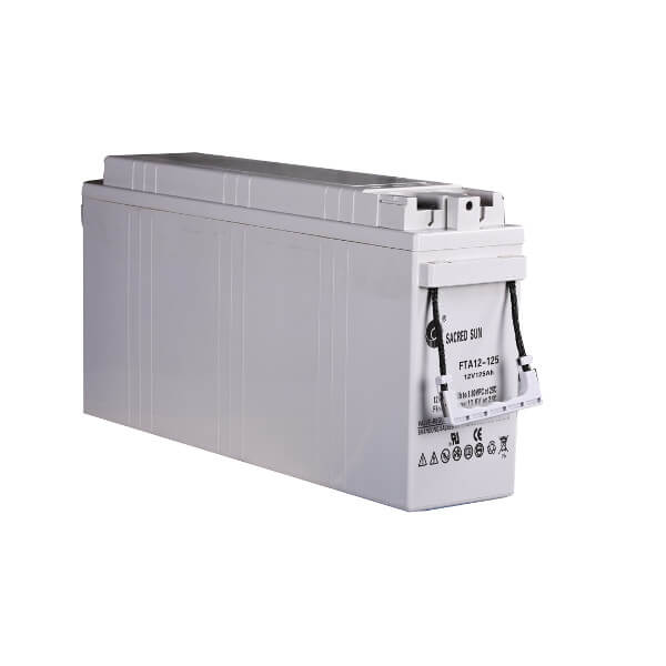 Sacred Sun FTA12-125 Batterie 12V 125Ah Long Life Frontterminal Akku