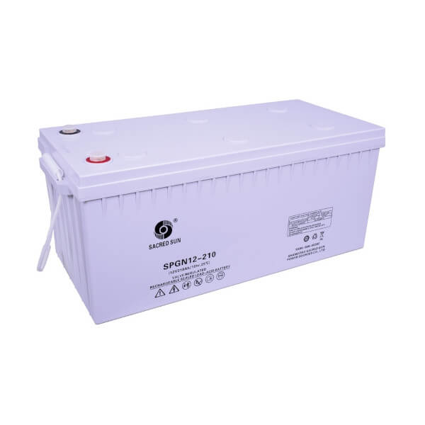Sacred Sun SPGN12-210 - 12V 210Ah AGM Batterie Long Life online bei pro-akkus kaufen