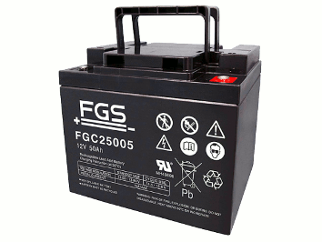 FGS FGC25005 12V 50Ah Blei-Akku / AGM Batterie Zyklentyp FGS FGC25005 12V 50Ah Blei-Akku / AGM Batterie Zyklentyp