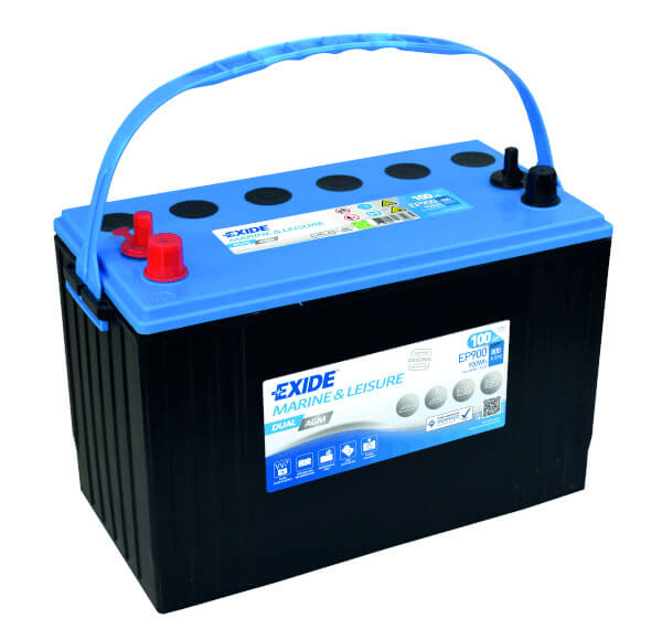 Exide Dual AGM EP900 Batterie - 12V 100Ah Exide Dual AGM EP900 Batterie - 12V 100Ah