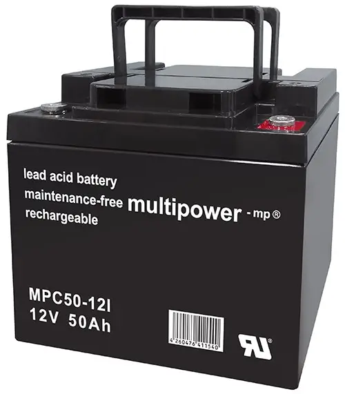 Multipower MPC50-12I 12V 50Ah Blei-Akku / AGM Batterie Zyklenfest Multipower MPC50-12I 12V 50Ah Blei-Akku / AGM Batterie Zyklenfest online bei pro-akkus kaufen