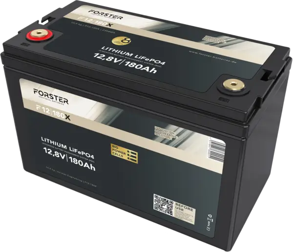 FORSTER F12-180X Lithium LiFePO4 Batterie - 12,8V | 180Ah online bei pro-akkus kaufen