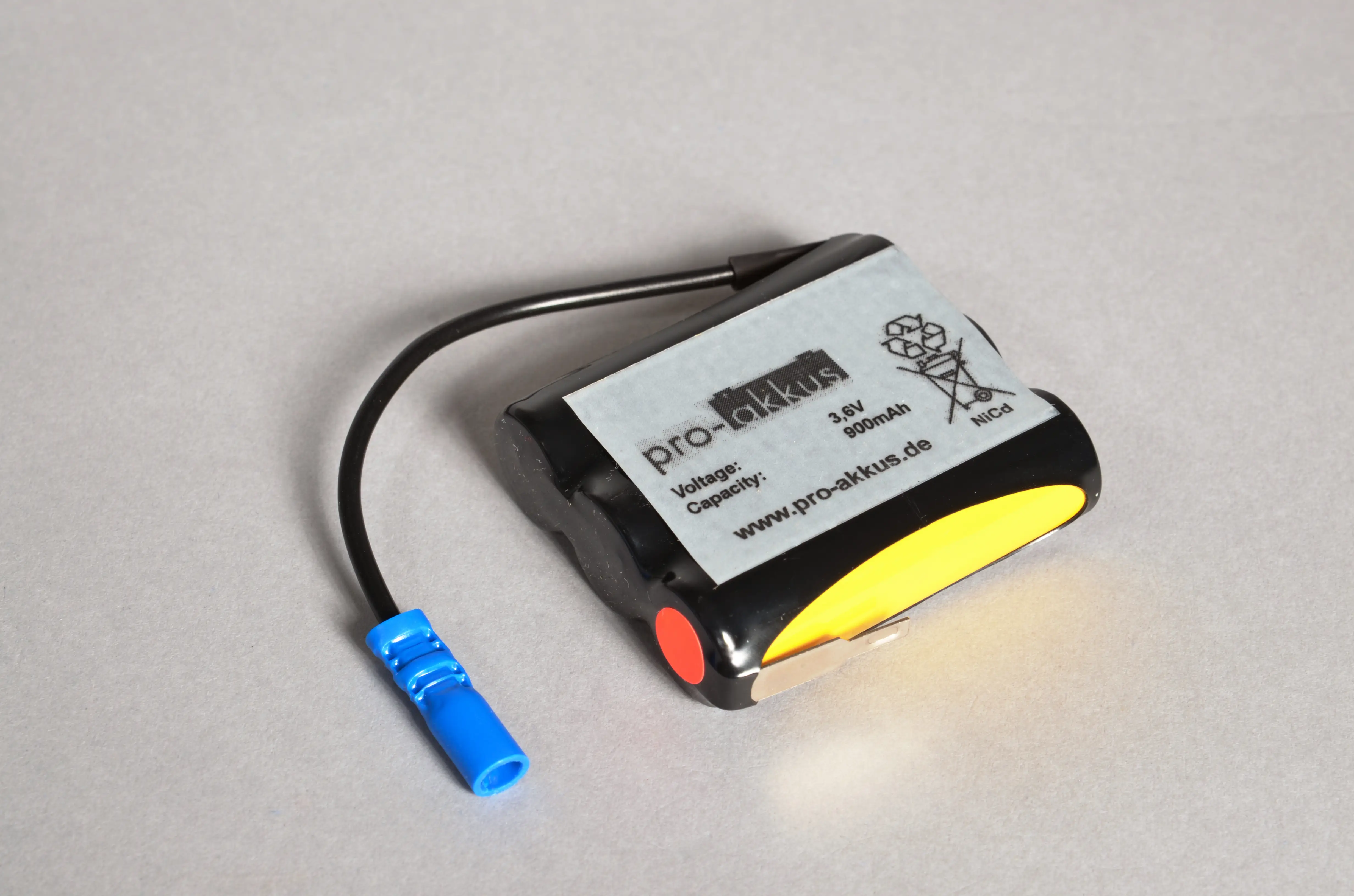 NiCd Notbeleuchtung Akku 3,6V / 0,9Ah passend für ER elektronik 784152036