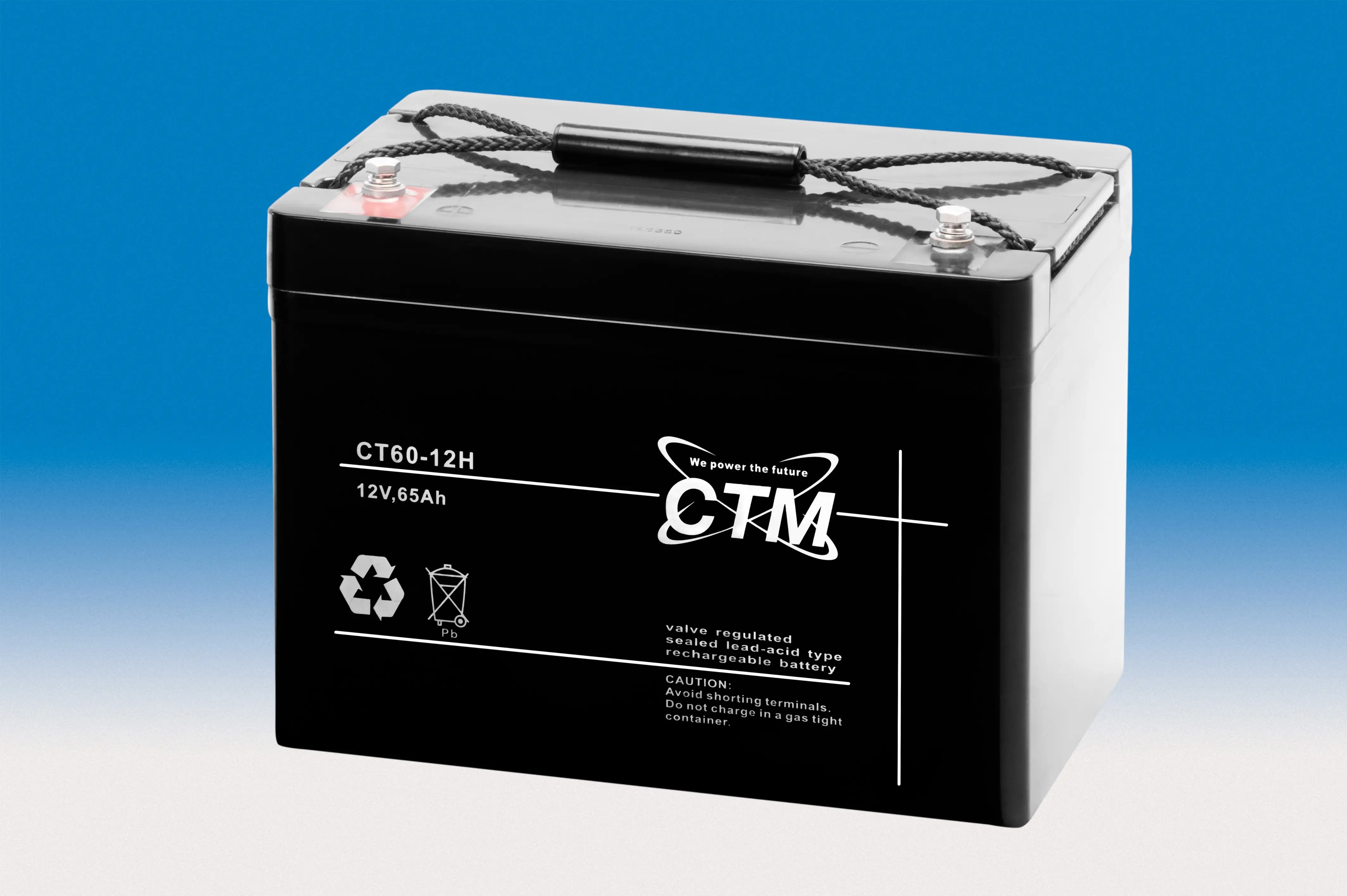 CTM CT65-12HR - 12V | 65Ah AGM Bleiakku CTM CT65-12HR - 12V | 65Ah AGM Bleiakku