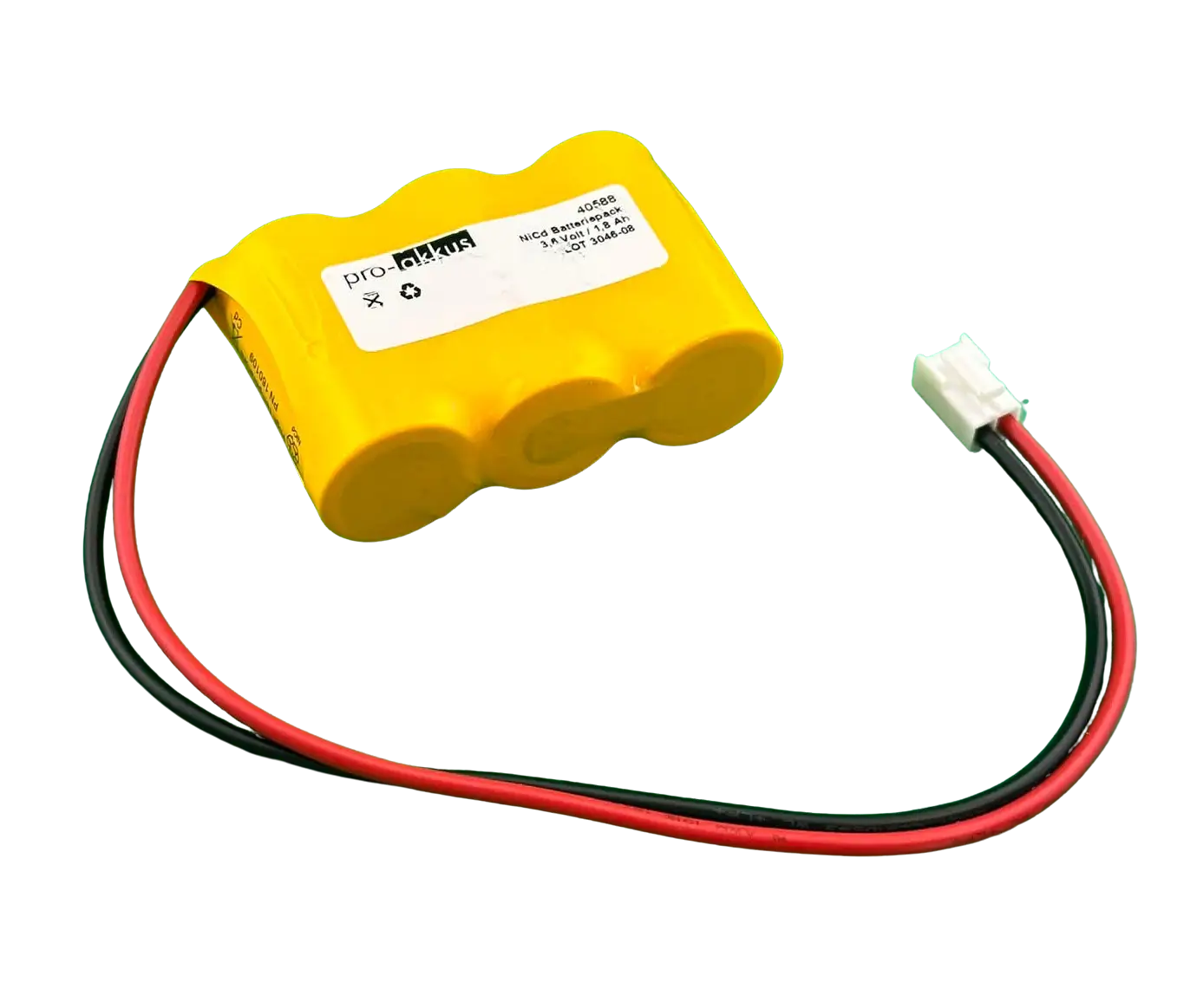 intelight 96856 kompatibler Notbeleuchtung Akku NiCd 3,6V 1800mAh HT online bei pro-akkus kaufen