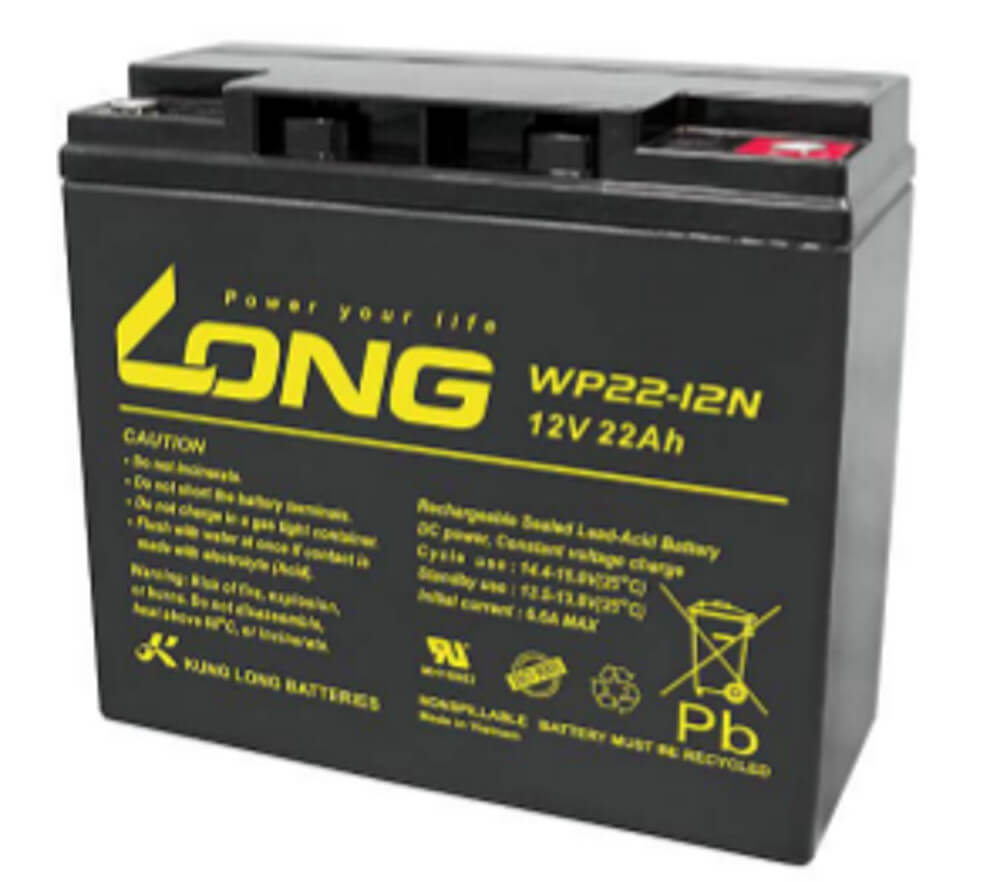 Kung Long WP22-12N 12V 22Ah Blei-Akku / AGM Batterie Kung Long WP22-12N 12V 22Ah Blei-Akku / AGM Batterie