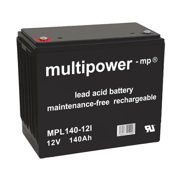 Multipower MPL140-12I - 12V 140Ah Blei-Vlies-Akku (AGM) Longlife Multipower MPL140-12I - 12V 140Ah Blei-Vlies-Akku (AGM) Longlife