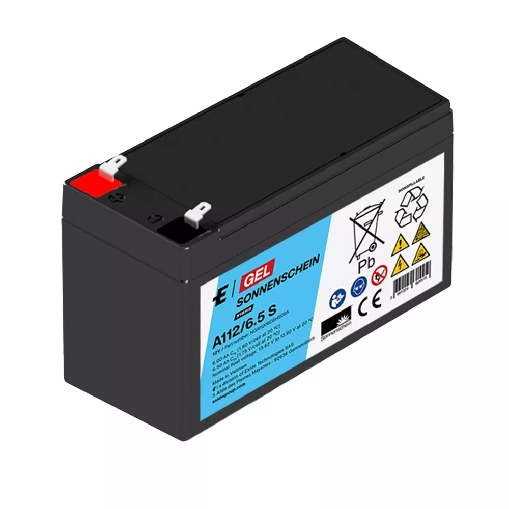 Sonnenschein Hybrid A112/6.5S 12V 6,5Ah Gel-Batterie (VRLA)