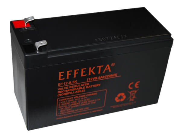 Effekta BT12-9.5K 12V 9,5Ah Blei-Akku / AGM Batterie Effekta BT12-9.5K 12V 9,5Ah Blei-Akku / AGM Batterie