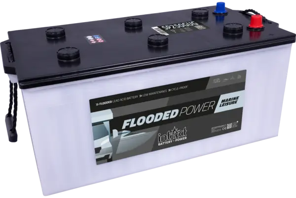 intAct SP250GUG Flooded-Power | 12V 250Ah Blei-Säure-Batterie online bei pro-akkus kaufen