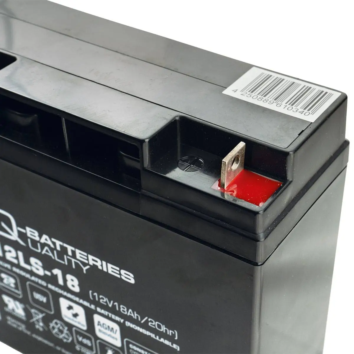 Q-Batteries 12LS-18 12V 18Ah AGM Batterie Akku VdS online bei pro-akkus kaufen