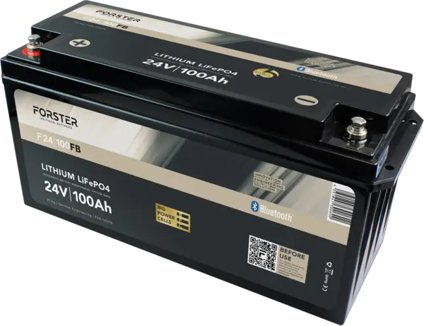 FORSTER F24-100FBS Lithium LiFePO4 Batterie - 25,6V | 100Ah online bei pro-akkus kaufen