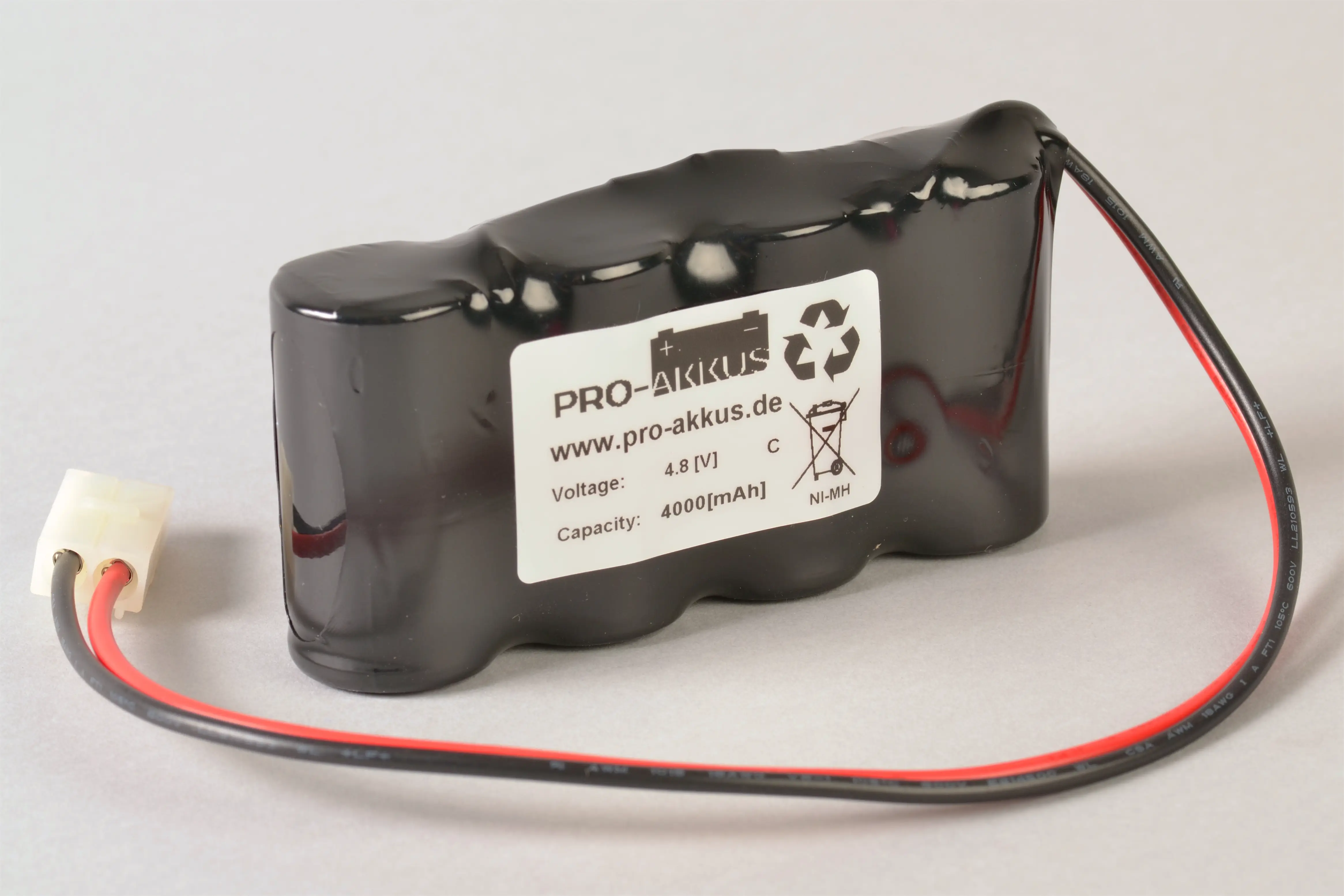 NiMh Notbeleuchtung Akku 4,8V / 4,0Ah passend für Candelux BCA 4 L CALR/Q online bei pro-akkus kaufen