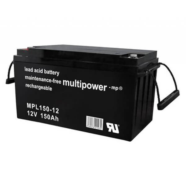 Multipower MPL150-12I - 12V 150Ah AGM Akku Longlife Multipower MPL150-12I - 12V 150Ah AGM Akku Longlife