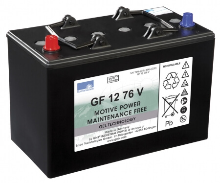 Sonnenschein GF12076V 12V 76Ah Blei-Gel Akku Zyklenfest