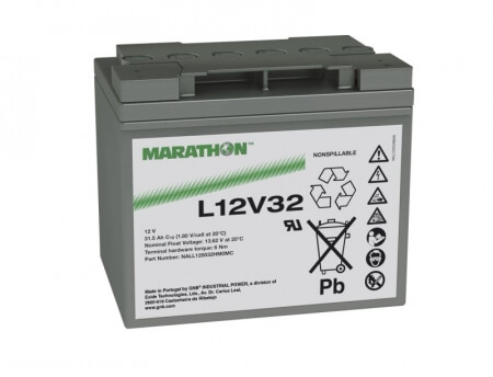 Exide Marathon L12V32 12V 33Ah Bleiakku