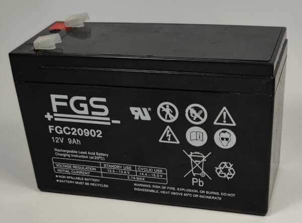 FGS FGC20902 - 12V 9Ah VRLA-AGM Akku Zyklentyp FGS FGC20902 - 12V 9Ah VRLA-AGM Akku Zyklentyp