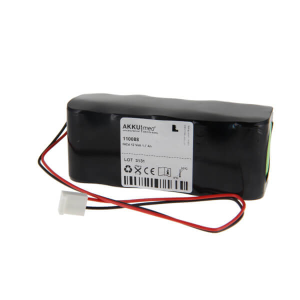 NiCd Akku 12V | 1,7Ah, passend für Fresenius Vial MCM 404/504 online bei pro-akkus kaufen