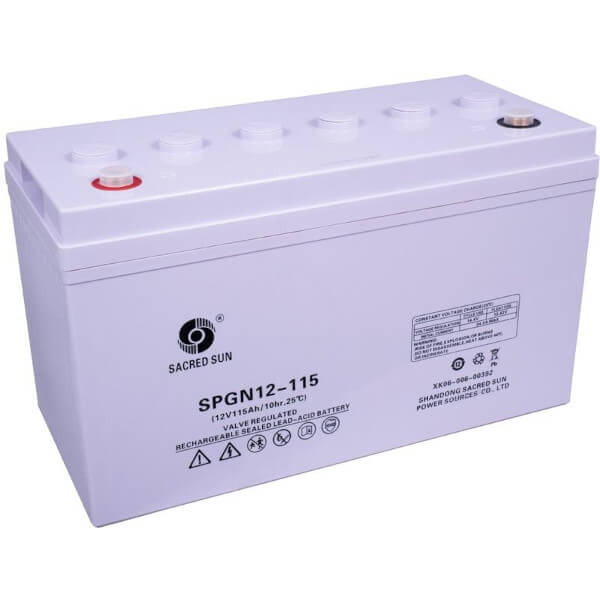 Sacred Sun SPGN12-115 - 12V 115Ah AGM Batterie Long Life online bei pro-akkus kaufen