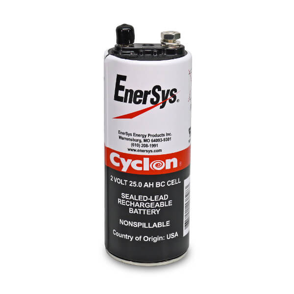 EnerSys Cyclon Akku 0820-0004 - 2V 25Ah Single BC Cell EnerSys Cyclon Akku 0820-0004 - 2V 25Ah Single BC Cell