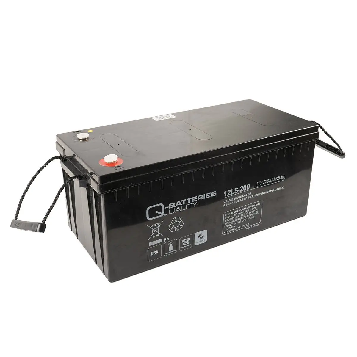 Q-Batteries 12LS-200 12V 208Ah AGM Batterie Akku online bei pro-akkus kaufen