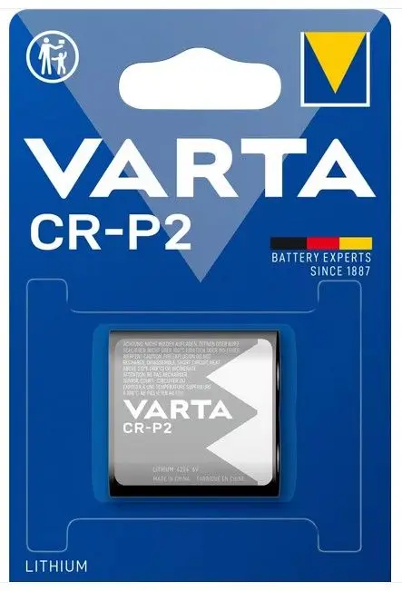 VARTA CRP2 CR-P2 6V 1,6Ah Lithium Photobatterie