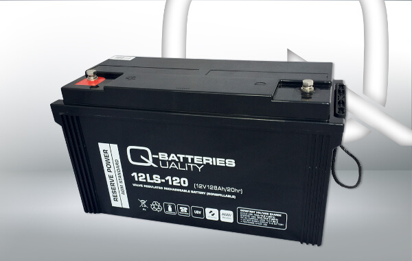 Q-Batteries 12LS-120 12V 128Ah AGM Batterie Akku
