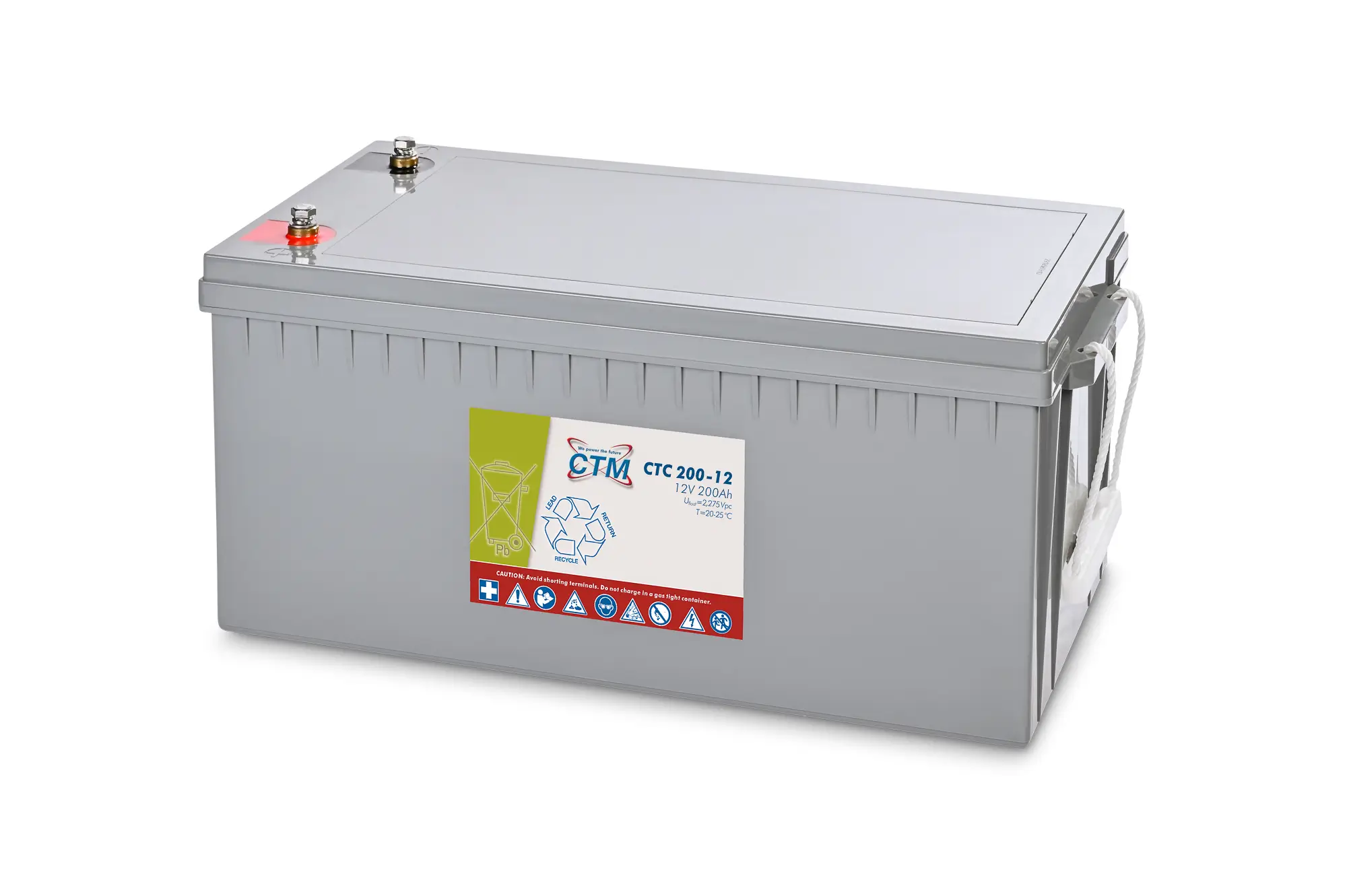CTM CTC200-12 - 12V | 200Ah Blei-Gel Akku CTM CTC200-12 - 12V | 200Ah Blei-Gel Akku