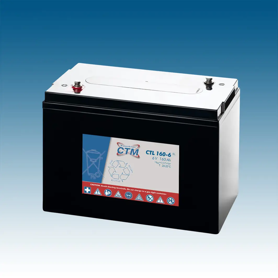 CTM CTL160-6 - 6V | 160Ah AGM Bleiakku Longlife CTM CTL160-6 - 6V | 160Ah AGM Bleiakku Longlife